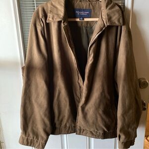 Roundtree & Yorke Men's Tan Lightweight Jacket